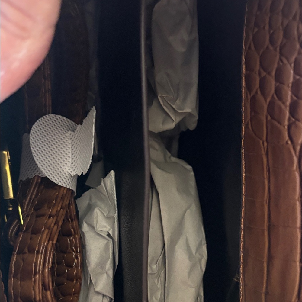 Elegant Iridescent Brown Tote Bag - Picture 4 of 11
